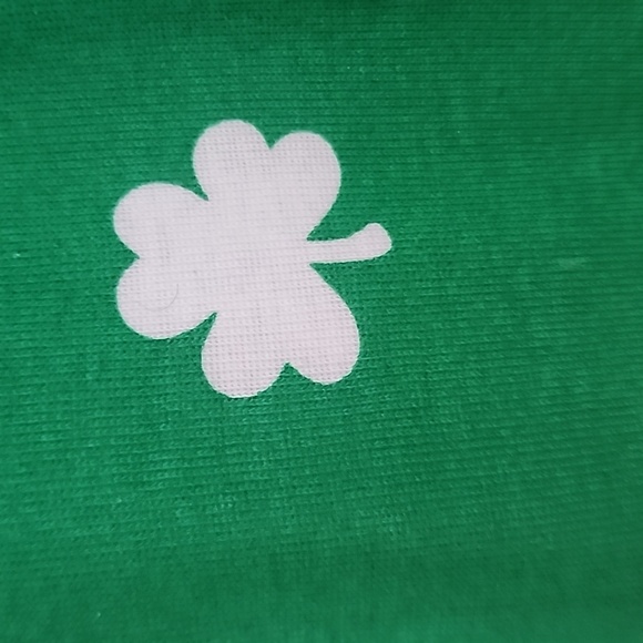 PJ Place Luckiest Kid Shamrock Green Pjs NWT Size 3T - Picture 7 of 8